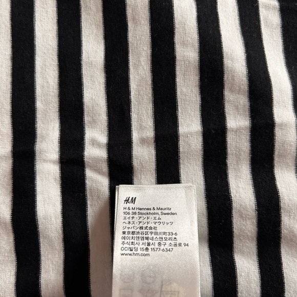 H&M Divided striped mini dress, Size Small - Picture 6 of 6